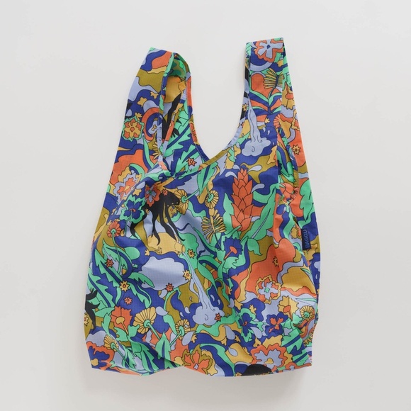 RARE Zodiac BAGGU Aquarius Standard Sized Reusable Tote Limited Edition - Picture 1 of 3